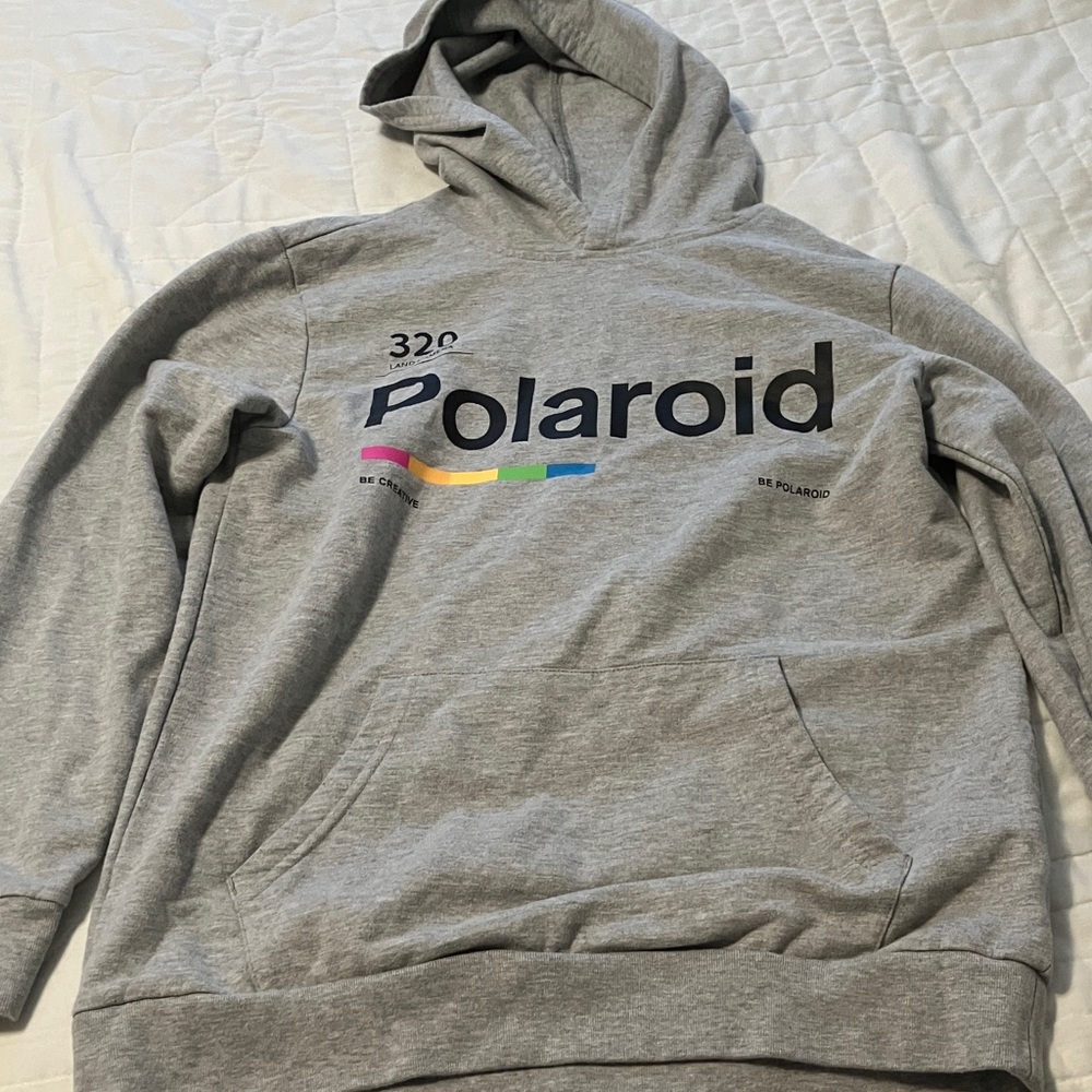 Polaroid Gray Hoodie